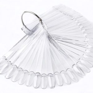 Muestrario Tips Transparentes con aro