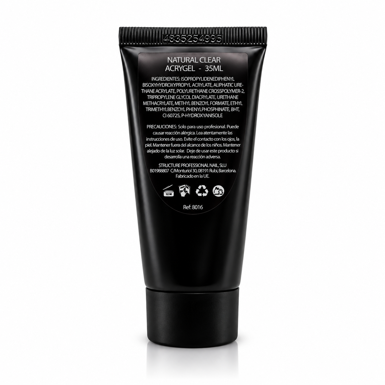 Natural Clear Acrygel Ingredients