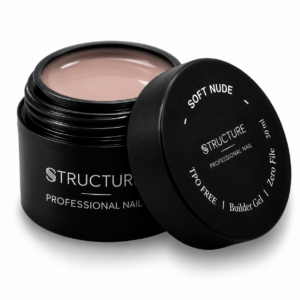 Soft Nude Buildder Gel Zero File - producto profesional para manicura