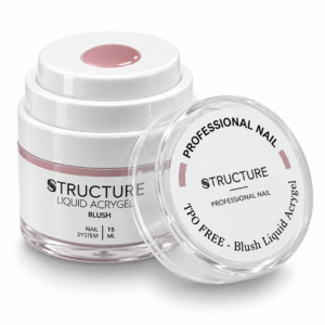 Liquid Acrygel Blush - acrigel profesional para manicura profesional