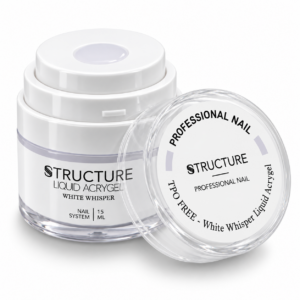 Liquid Acrygel White Wisper - acrigel profesional para manicura profesional