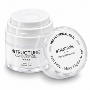 Liquid Acrygel Milky - acrigel profesional para manicura profesional