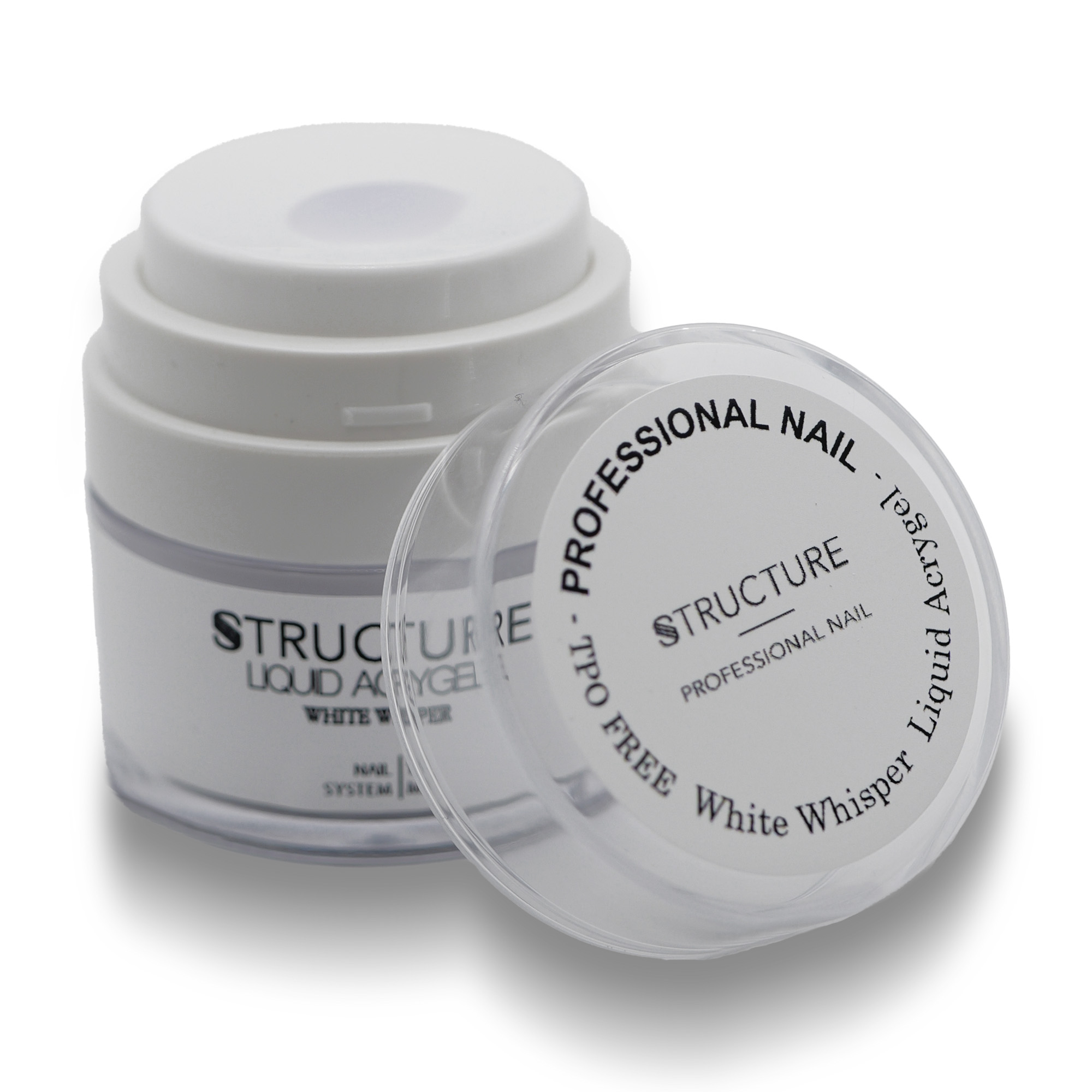 Liquid Acrygel White Whisper 15ml - Imagen 2